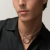 Juste Un Clou lange ketting, multiwear, extra groot model
