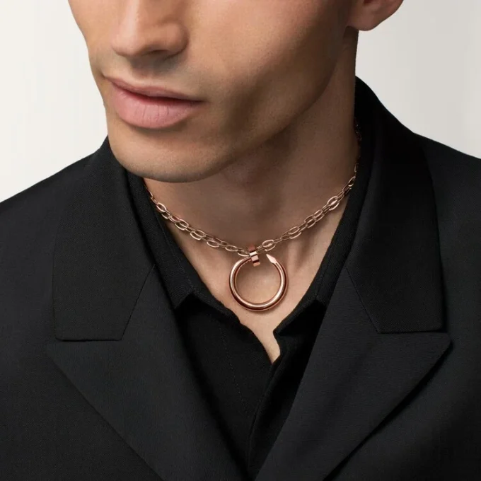 Juste Un Clou lange ketting, multiwear, extra groot model