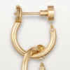 Juste Un Clou-oorbellen, dubbel, diamanten