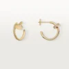 Juste Un Clou-oorbellen – geelgoud, diamanten – Cartier
