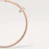 Juste Un Clou-oorbellen – Roségoud, diamanten – Cartier
