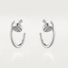 Juste Un Clou-oorbellen – Witgoud – Cartier