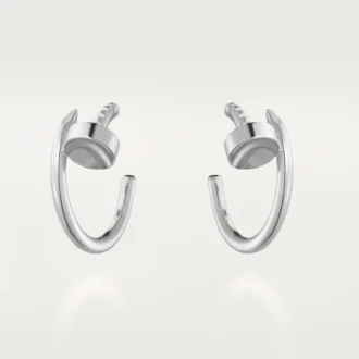 Juste Un Clou-oorbellen – Witgoud – Cartier