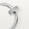 Juste Un Clou-oorbellen – Witgoud, diamanten – Cartier