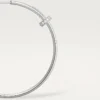 Juste Un Clou-oorbellen – Witgoud, diamanten – Cartier