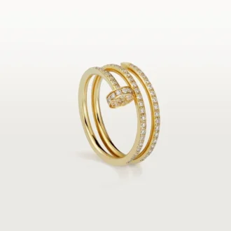 Juste Un Clou-ring – geelgoud, diamanten – Cartier