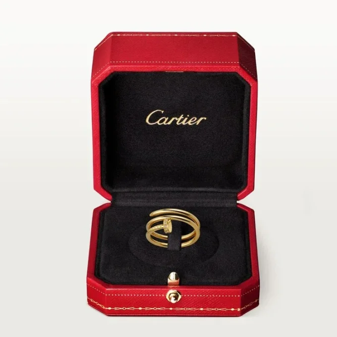 Juste Un Clou-ring – geelgoud, diamanten – Cartier