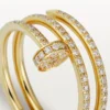 Juste Un Clou-ring – geelgoud, diamanten – Cartier