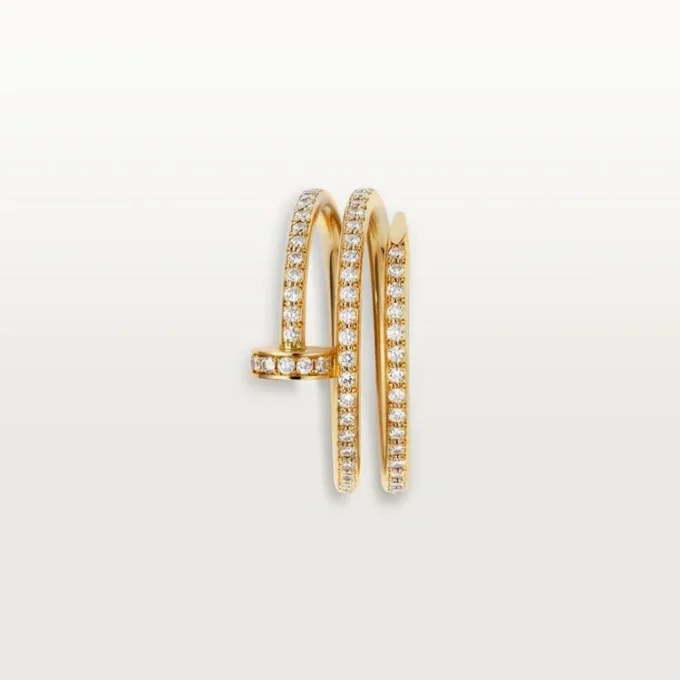 Juste Un Clou-ring – geelgoud, diamanten – Cartier