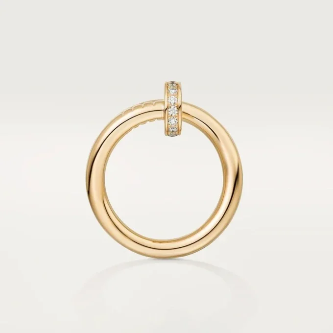 Juste Un Clou-ring – geelgoud, diamanten – Cartier