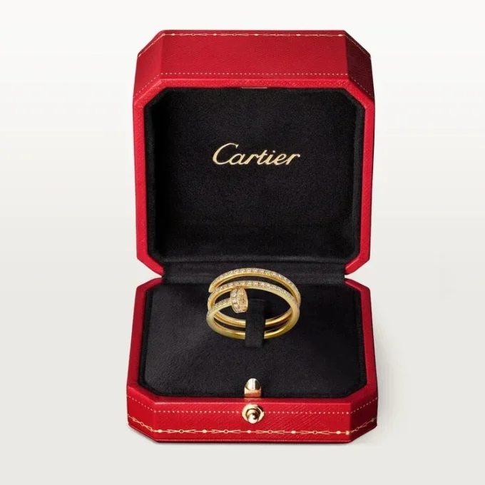 Juste Un Clou-ring – geelgoud, diamanten – Cartier