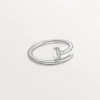 Juste Un Clou-ring, klein model, diamanten