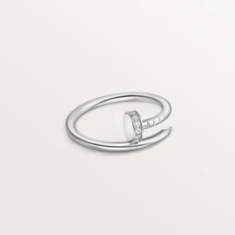 Juste Un Clou-ring, klein model, diamanten