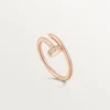 Juste Un Clou-ring, klein model, diamanten