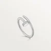 Juste Un Clou-ring, klein model, diamanten