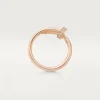 Juste Un Clou-ring, klein model, diamanten
