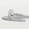 Juste Un Clou-ring, klein model, diamanten
