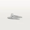 Juste Un Clou-ring, klein model, diamanten