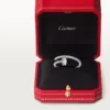 Juste Un Clou-ring, klein model, diamanten