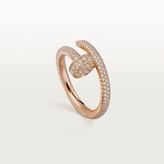 Juste Un Clou-ring – Roségoud, diamanten – Cartier