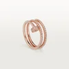 Juste Un Clou-ring – Roségoud, diamanten – Cartier