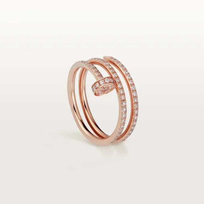 Juste Un Clou-ring – Roségoud, diamanten – Cartier