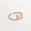 Juste Un Clou-ring – Roségoud, diamanten – Cartier