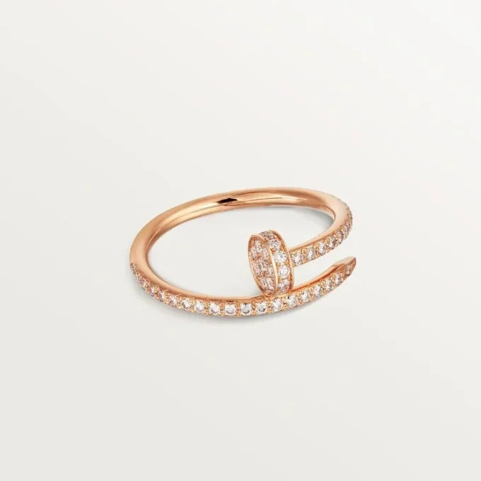 Juste Un Clou-ring – Roségoud, diamanten – Cartier