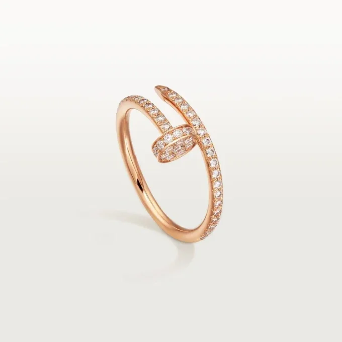 Juste Un Clou-ring – Roségoud, diamanten – Cartier