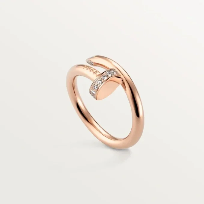 Juste Un Clou-ring – Roségoud, diamanten – Cartier
