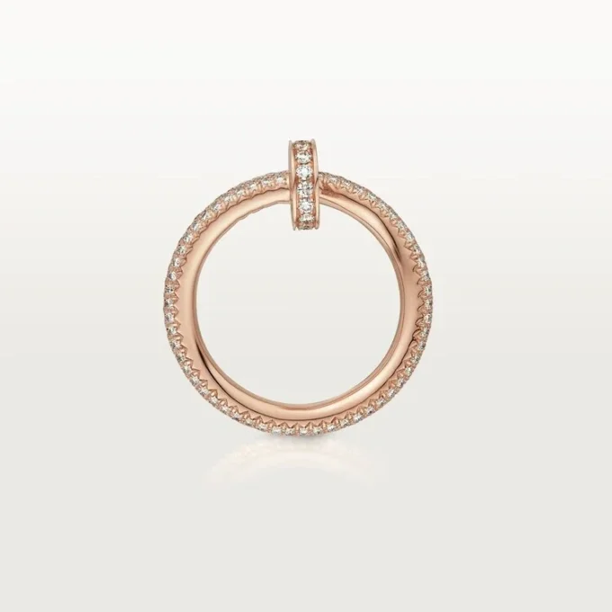 Juste Un Clou-ring – Roségoud, diamanten – Cartier