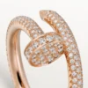 Juste Un Clou-ring – Roségoud, diamanten – Cartier