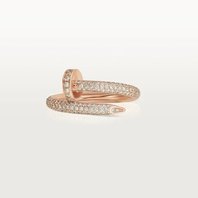 Juste Un Clou-ring – Roségoud, diamanten – Cartier