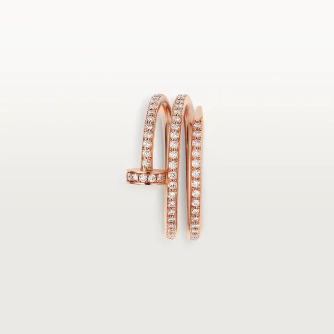 Juste Un Clou-ring – Roségoud, diamanten – Cartier