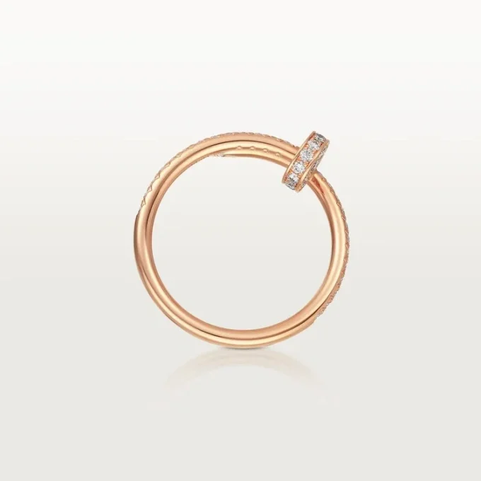 Juste Un Clou-ring – Roségoud, diamanten – Cartier