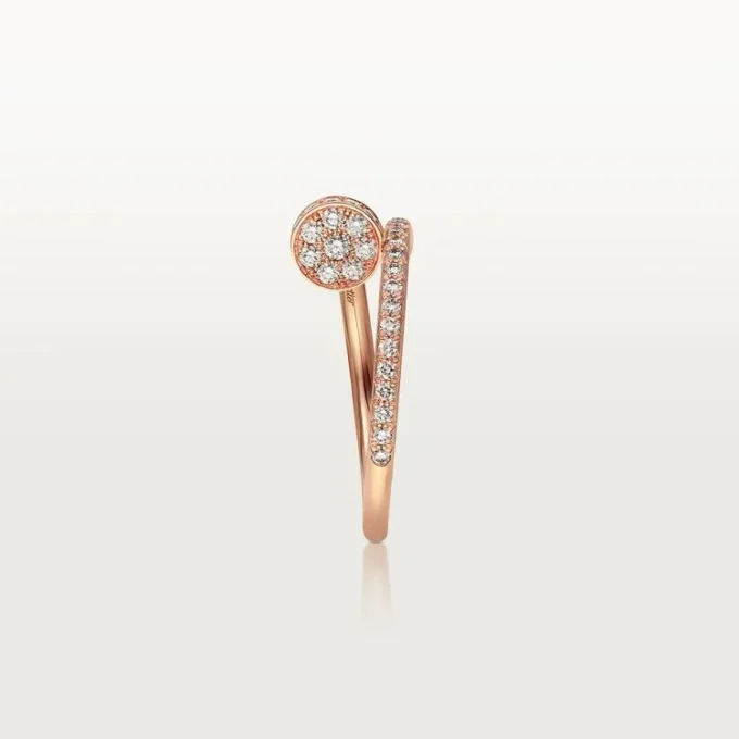 Juste Un Clou-ring – Roségoud, diamanten – Cartier