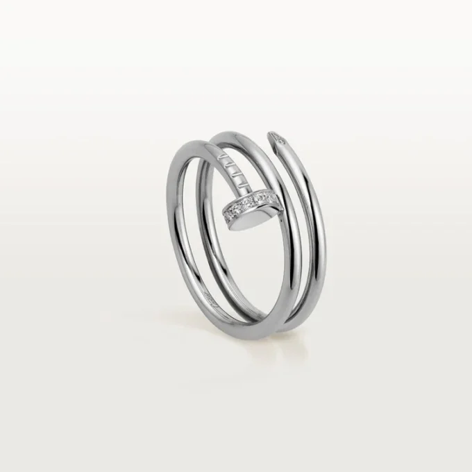 Juste Un Clou-ring – Witgoud, diamanten – Cartier