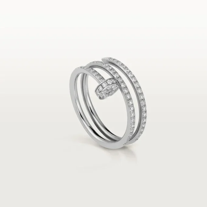 Juste Un Clou-ring – Witgoud, diamanten – Cartier