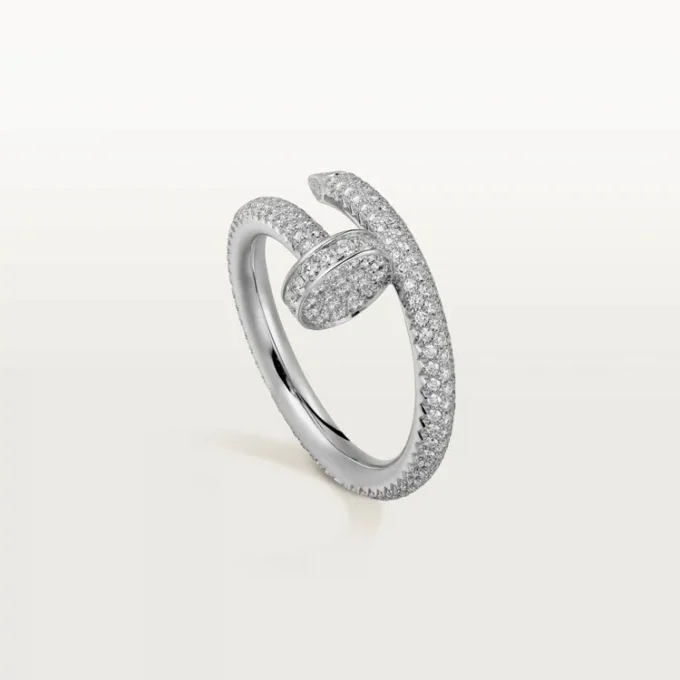Juste Un Clou-ring – Witgoud, diamanten – Cartier
