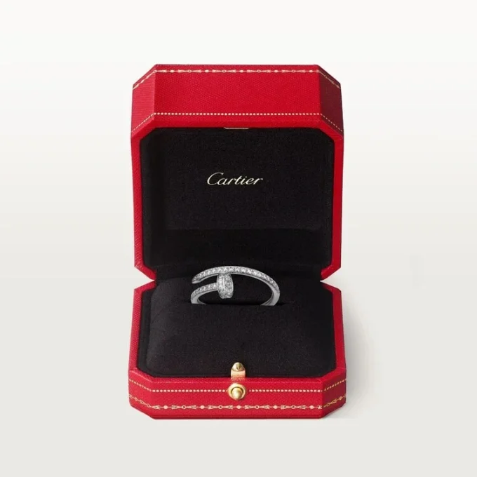 Juste Un Clou-ring – Witgoud, diamanten – Cartier