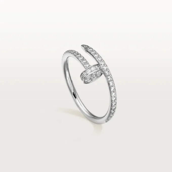 Juste Un Clou-ring – Witgoud, diamanten – Cartier