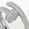 Juste Un Clou-ring – Witgoud, diamanten – Cartier