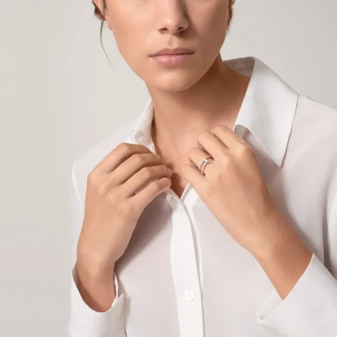 Juste Un Clou-ring – Witgoud, diamanten – Cartier