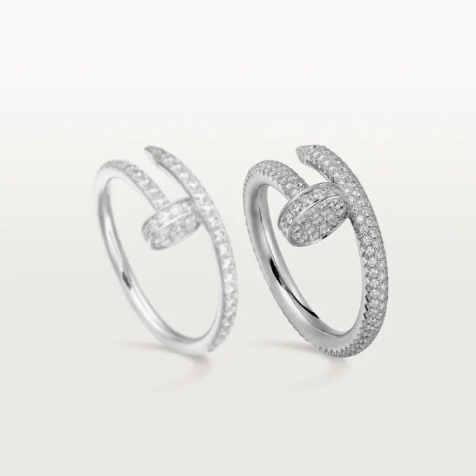Juste Un Clou-ring – Witgoud, diamanten – Cartier