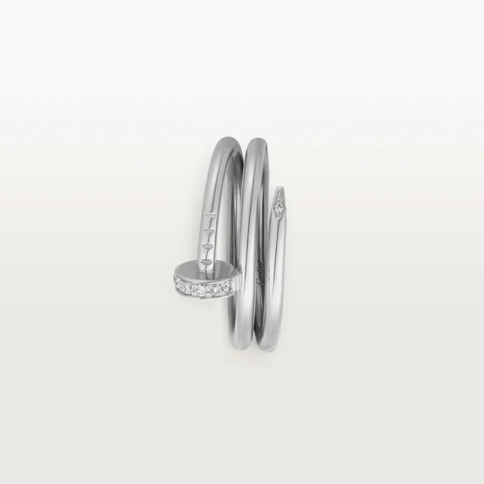 Juste Un Clou-ring – Witgoud, diamanten – Cartier