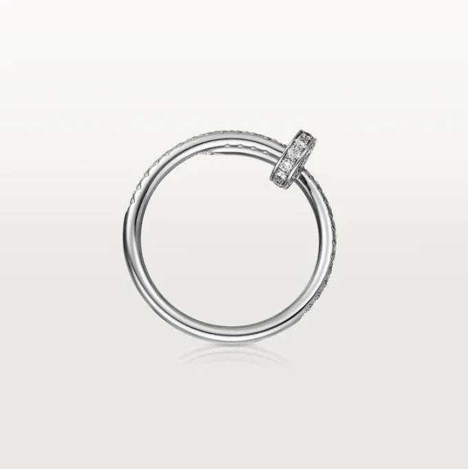 Juste Un Clou-ring – Witgoud, diamanten – Cartier