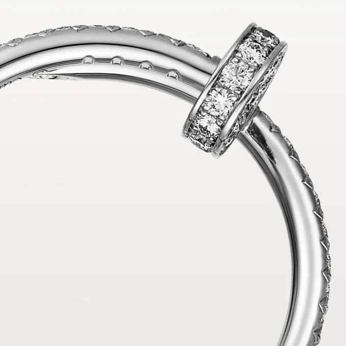 Juste Un Clou-ring – Witgoud, diamanten – Cartier