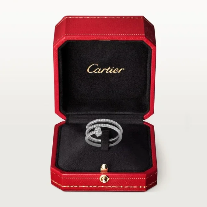 Juste Un Clou-ring – Witgoud, diamanten – Cartier