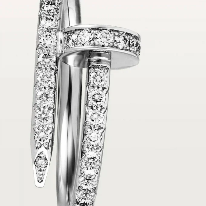 Juste Un Clou-ring – Witgoud, diamanten – Cartier