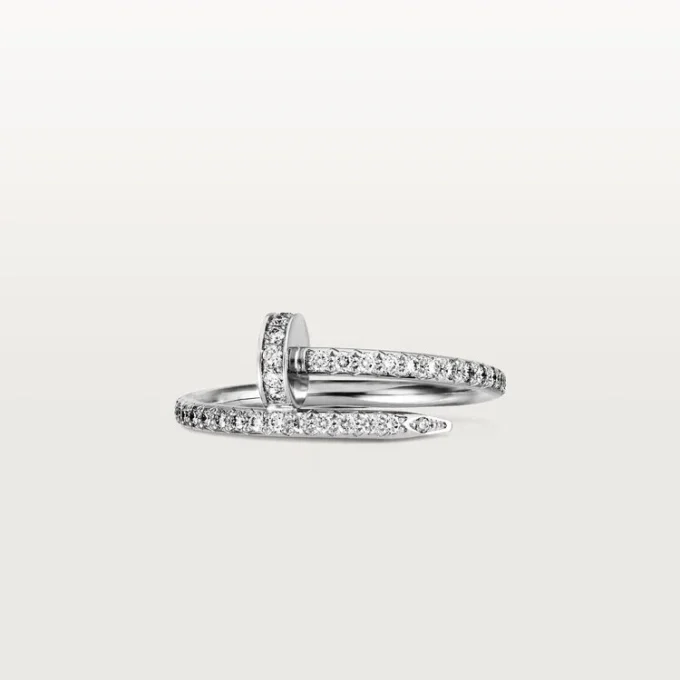 Juste Un Clou-ring – Witgoud, diamanten – Cartier
